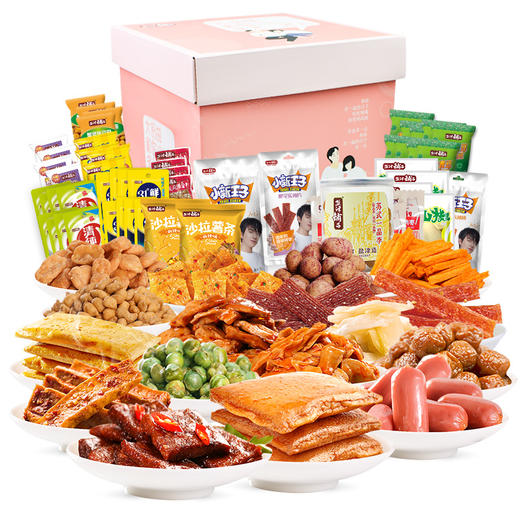 鹽津鋪子零食大禮包 1400克甜蜜禮盒，美味烘焙常相伴